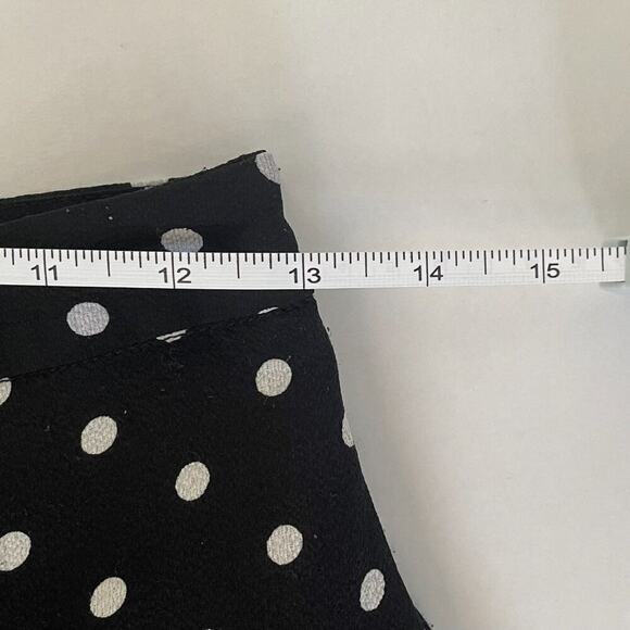 Forever 21 Polka Dot High Waist Wide Leg Flowy Trousers / Pants Size S - Picture 9 of 12